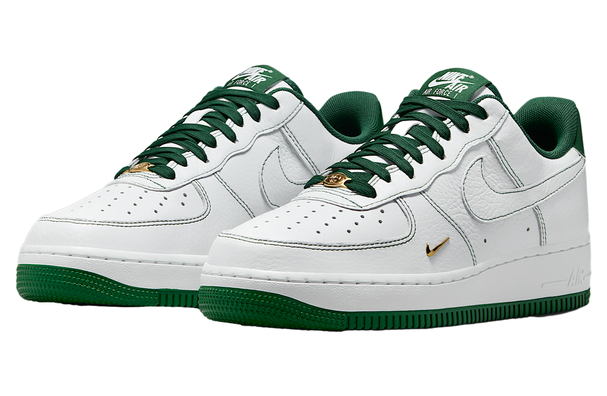 Nike Air Force 1 07 Mini Jewel WMNS White / Metallic Gold - Image 5