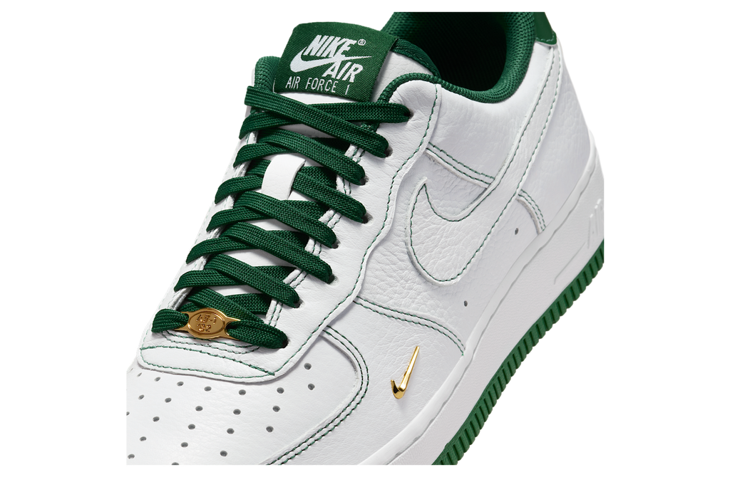 Nike Air Force 1 07 Mini Jewel WMNS White / Metallic Gold - Image 7