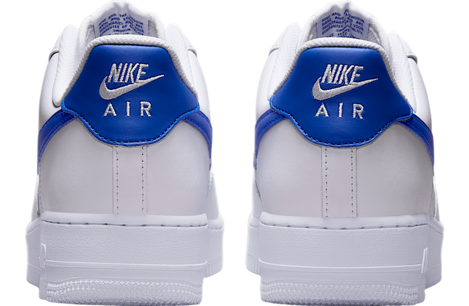 Nike Air Force 1 07 White / Hyper Royal - Image 6