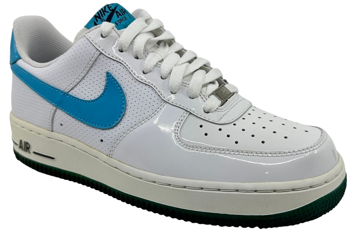 Nike Air Force 1 07 White / Marina Blue - Image 2