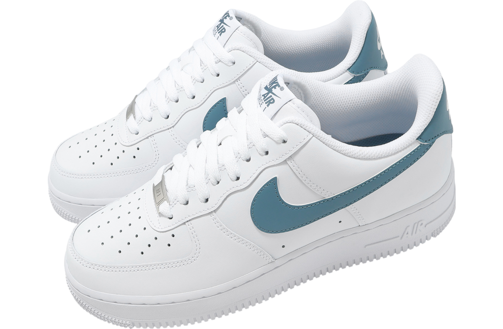 Nike Air Force 1 07 White / Smokey Blue - Image 8