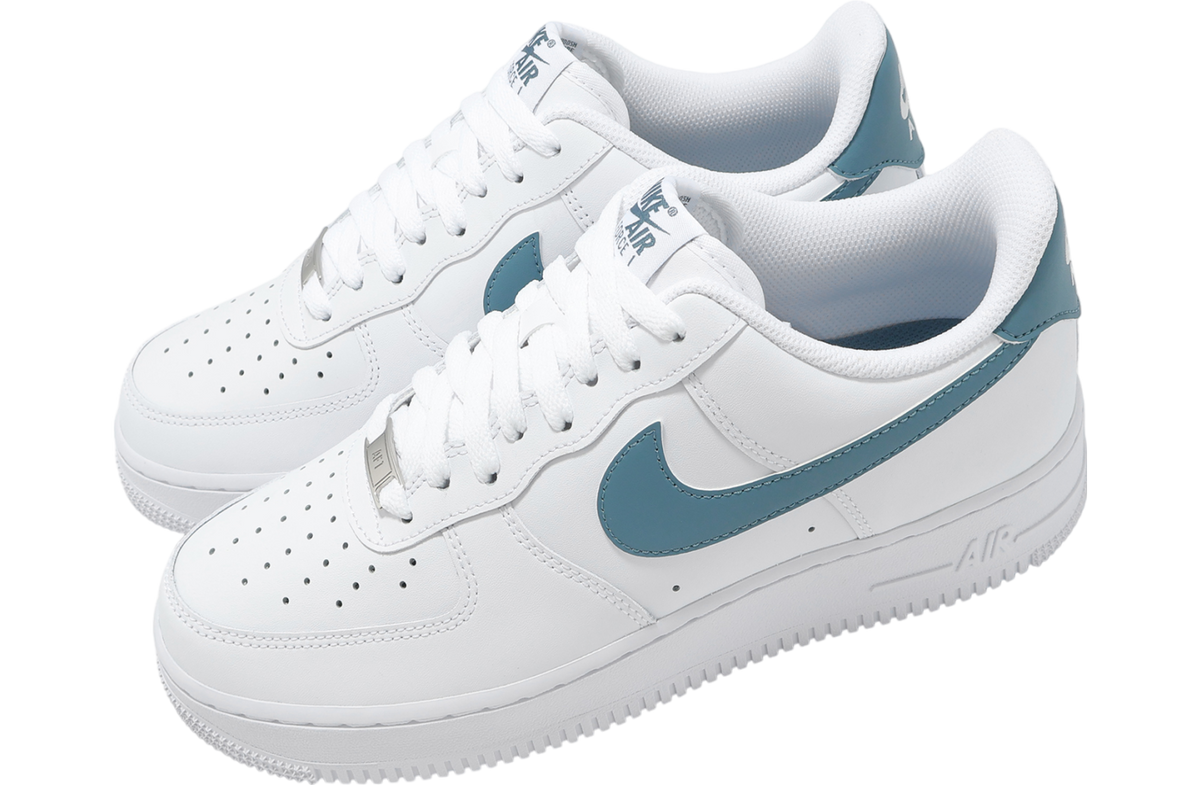 Nike Air Force 1 07 White / Smokey Blue - Image 8