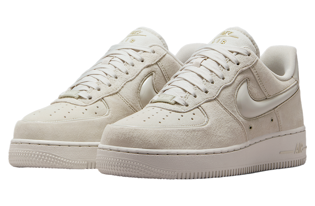 Nike Air Force 1 07 WMNS Light Bone / White - Image 5