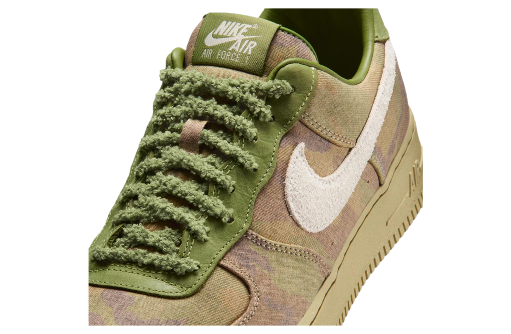Nike Air Force 1 Asparagus / Aluminum - Image 3