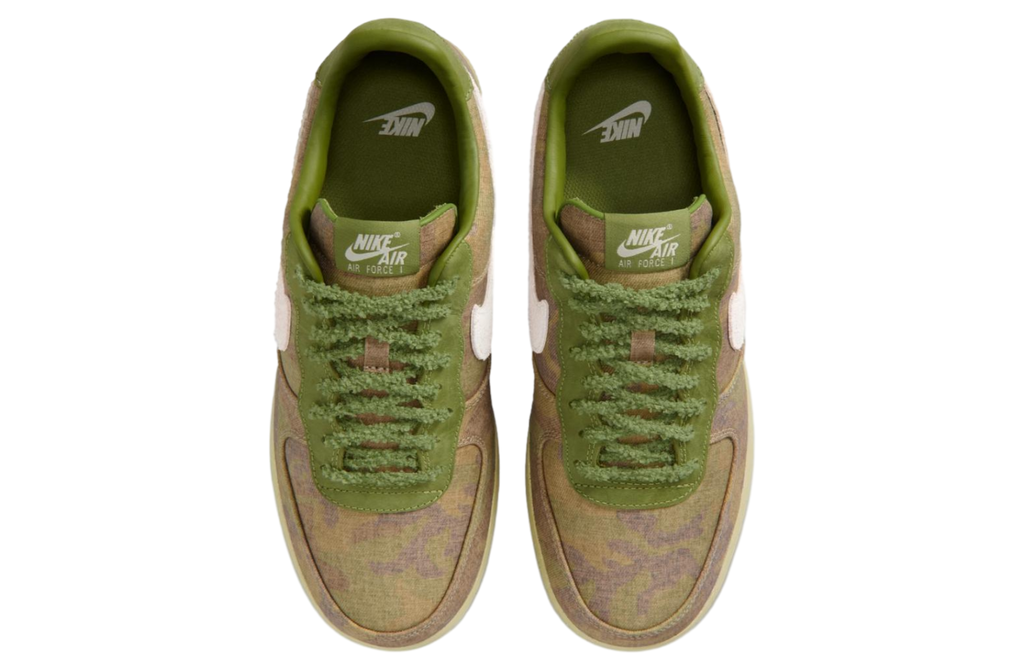 Nike Air Force 1 Asparagus / Aluminum - Image 5