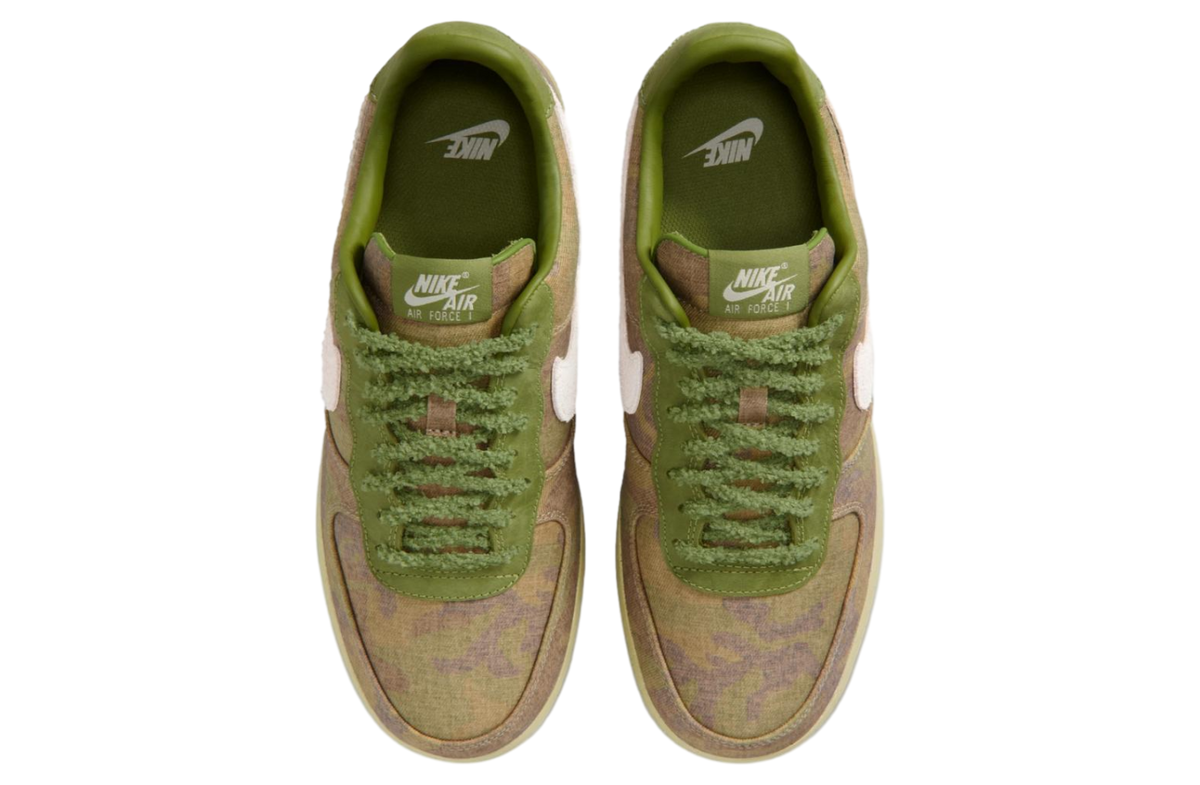 Nike Air Force 1 Asparagus / Aluminum - Image 5