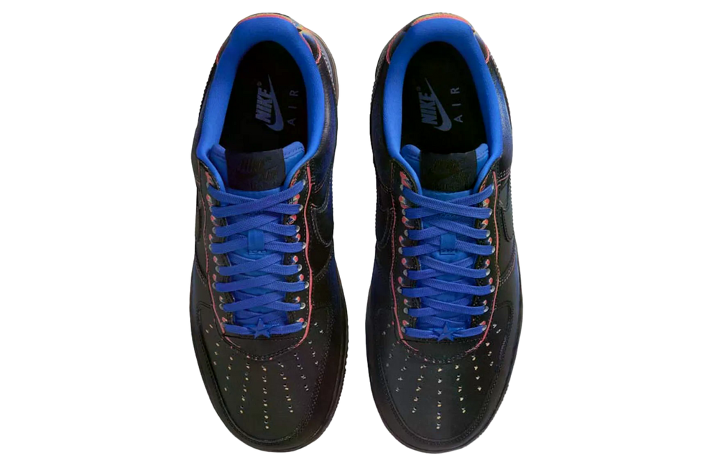 Nike Air Force 1 Black / Racer Blue - Image 5