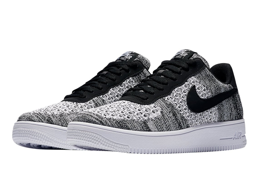Nike Air Force 1 Flyknit 2.0 Black Pure Platinum - Image 2