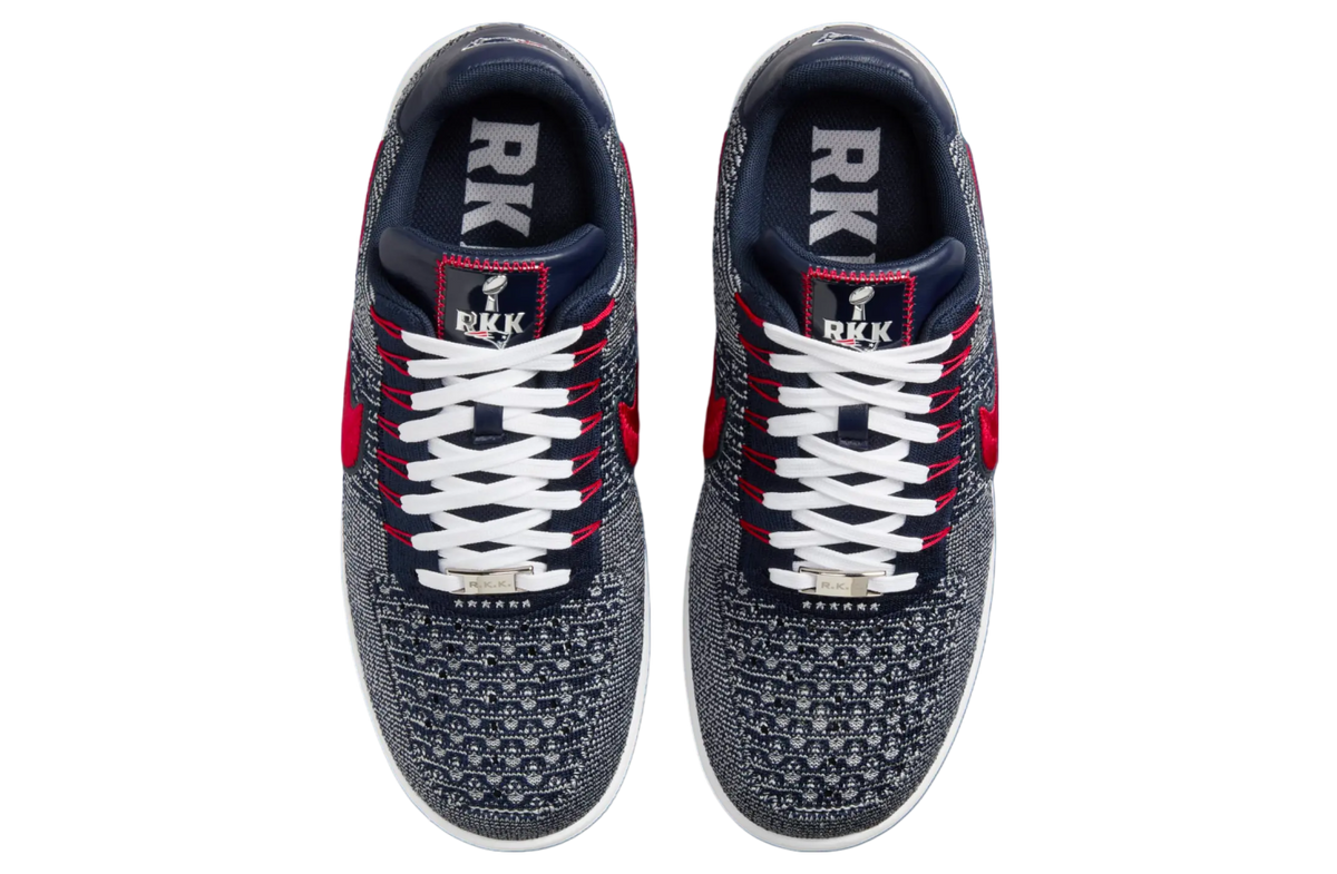 Nike Air Force 1 Flyknit Robert Kraft - Image 4