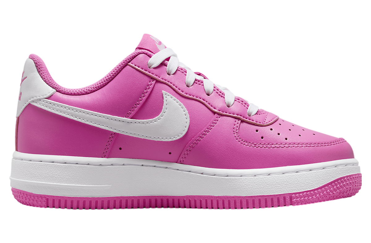Nike Air Force 1 GS Playful Pink / White - Image 3
