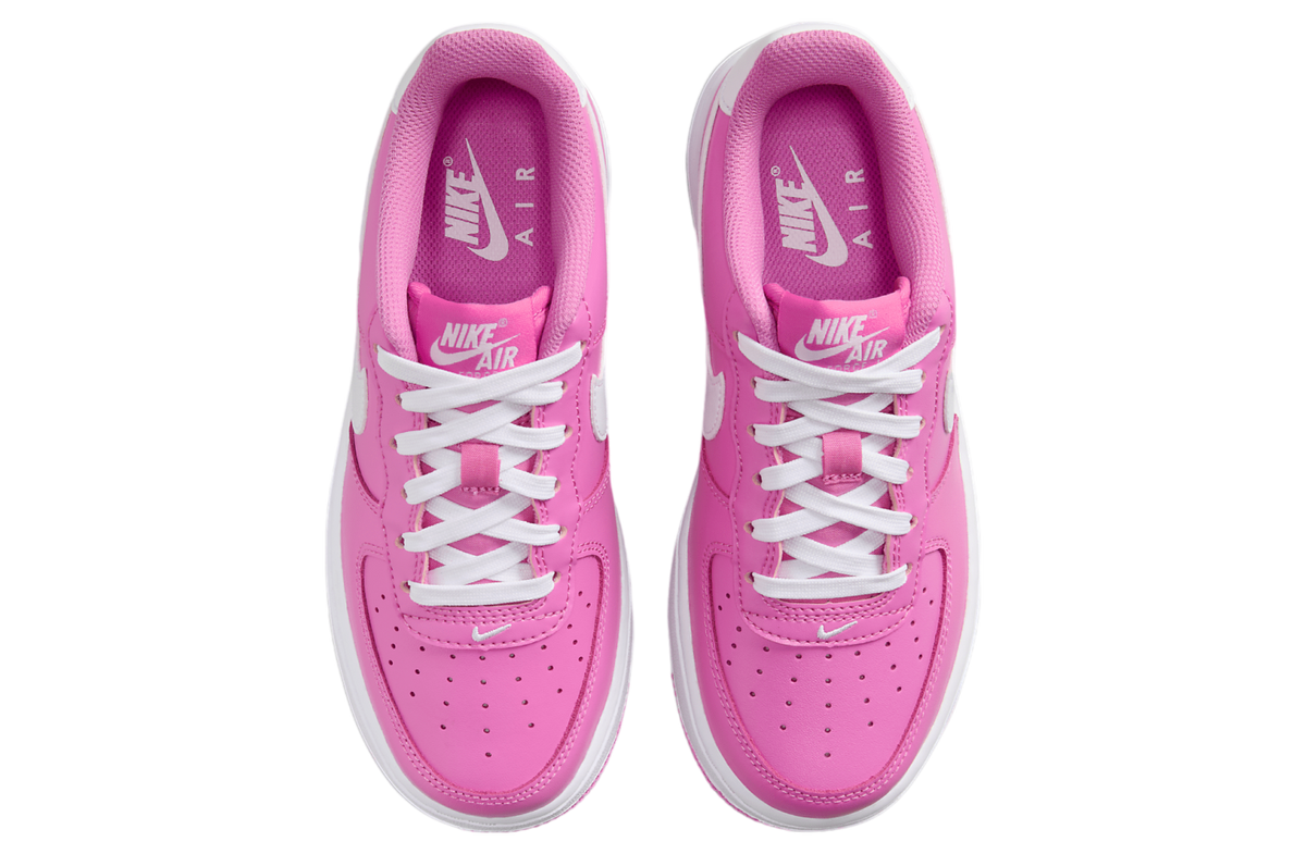 Nike Air Force 1 GS Playful Pink / White - Image 4