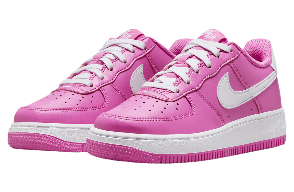 Nike Air Force 1 GS Playful Pink / White - Image 5