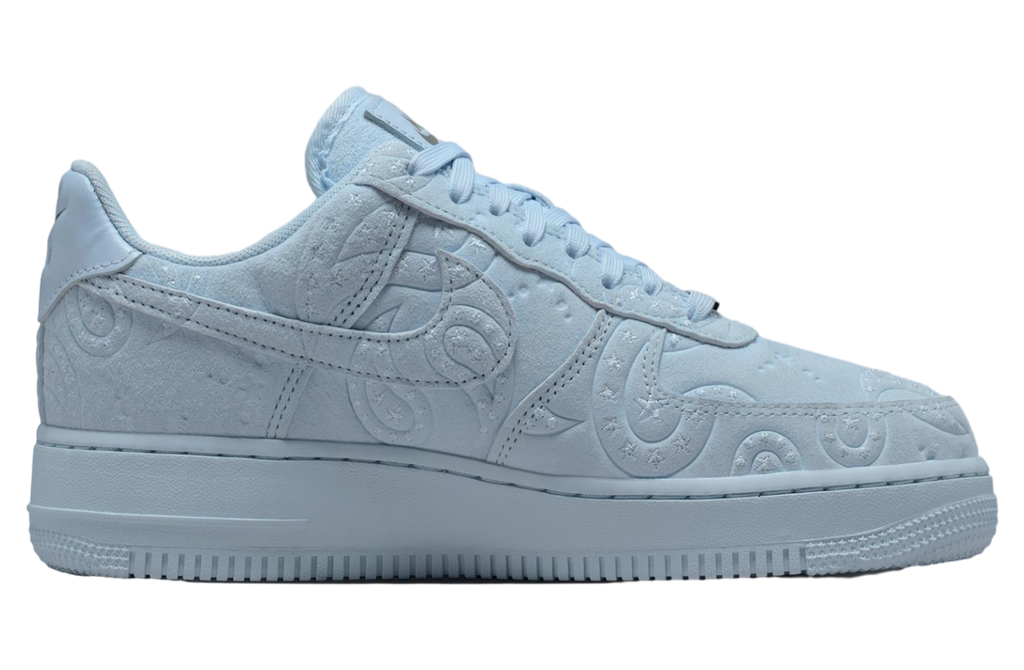 Nike Air Force 1 Hydrogen Blue / Metallic Silver - Image 5