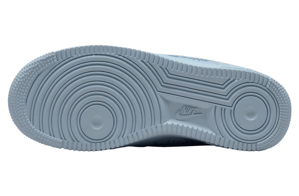 Nike Air Force 1 Hydrogen Blue / Metallic Silver - Image 8