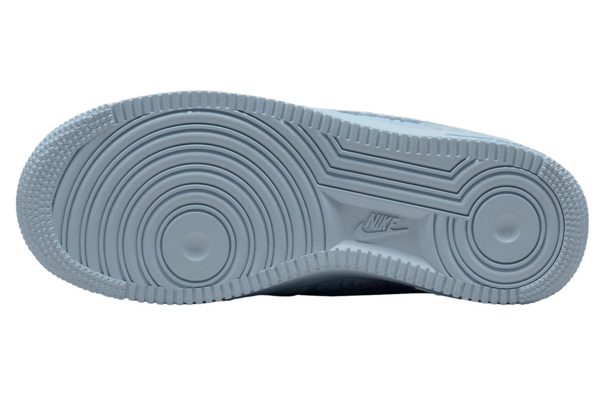 Nike Air Force 1 Hydrogen Blue / Metallic Silver - Image 8