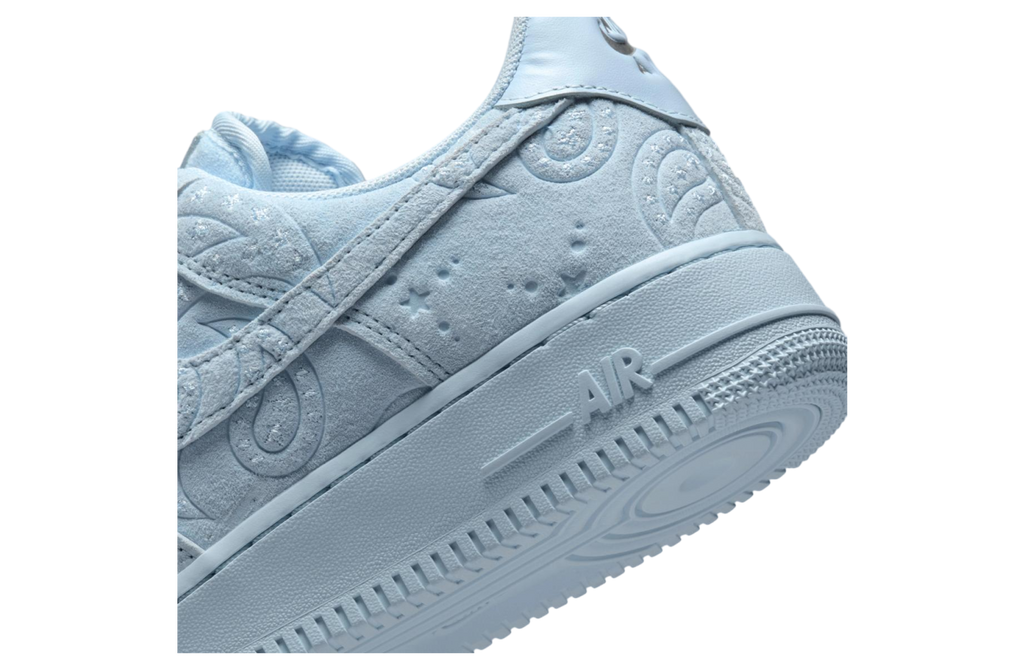 Nike Air Force 1 Hydrogen Blue / Metallic Silver - Image 9