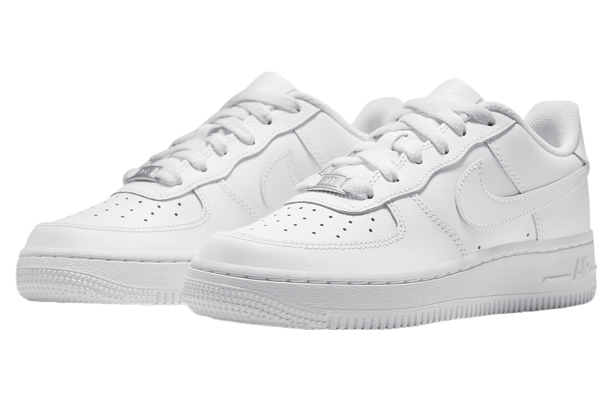 Nike Air Force 1 LE GS White - Image 5