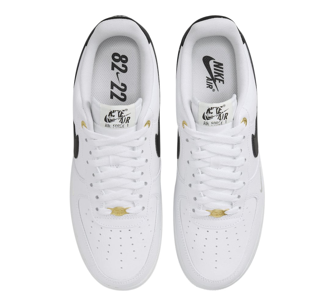 Nike Air Force 1 Low 40th Anniversary White Black - Image 4