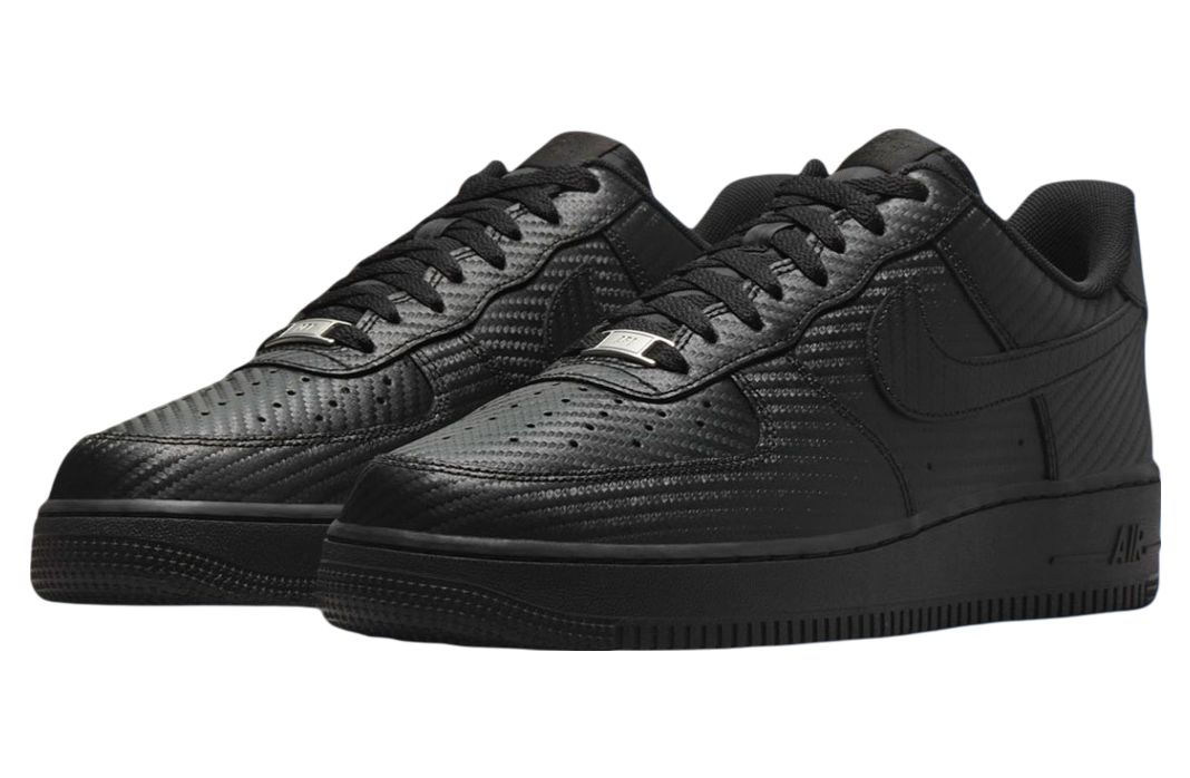 Nike Air Force 1 Low Black Carbon Fiber - Image 2