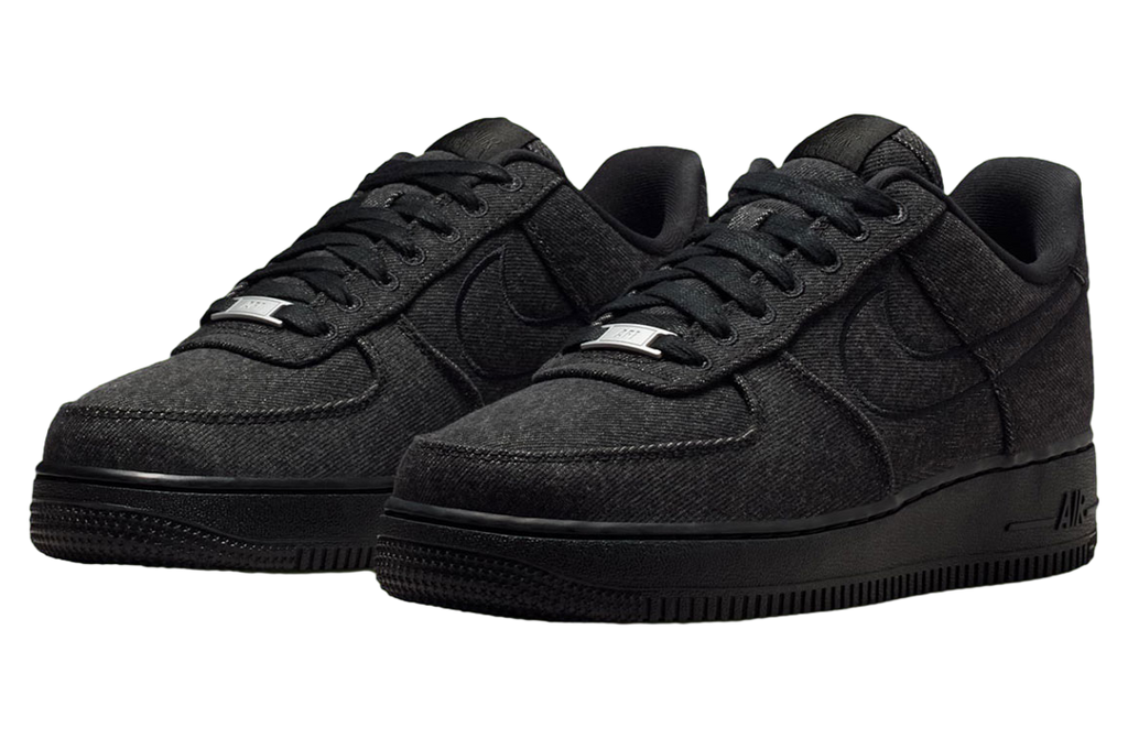 Nike Air Force 1 Low Black Denim / Black - Image 2