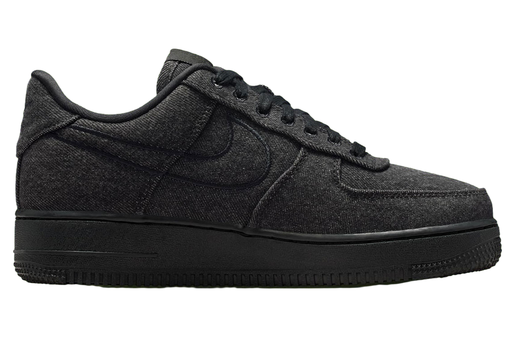 Nike Air Force 1 Low Black Denim / Black - Image 3