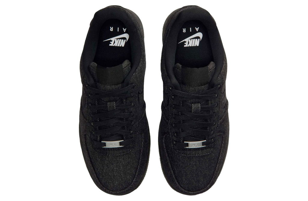 Nike Air Force 1 Low Black Denim / Black - Image 4