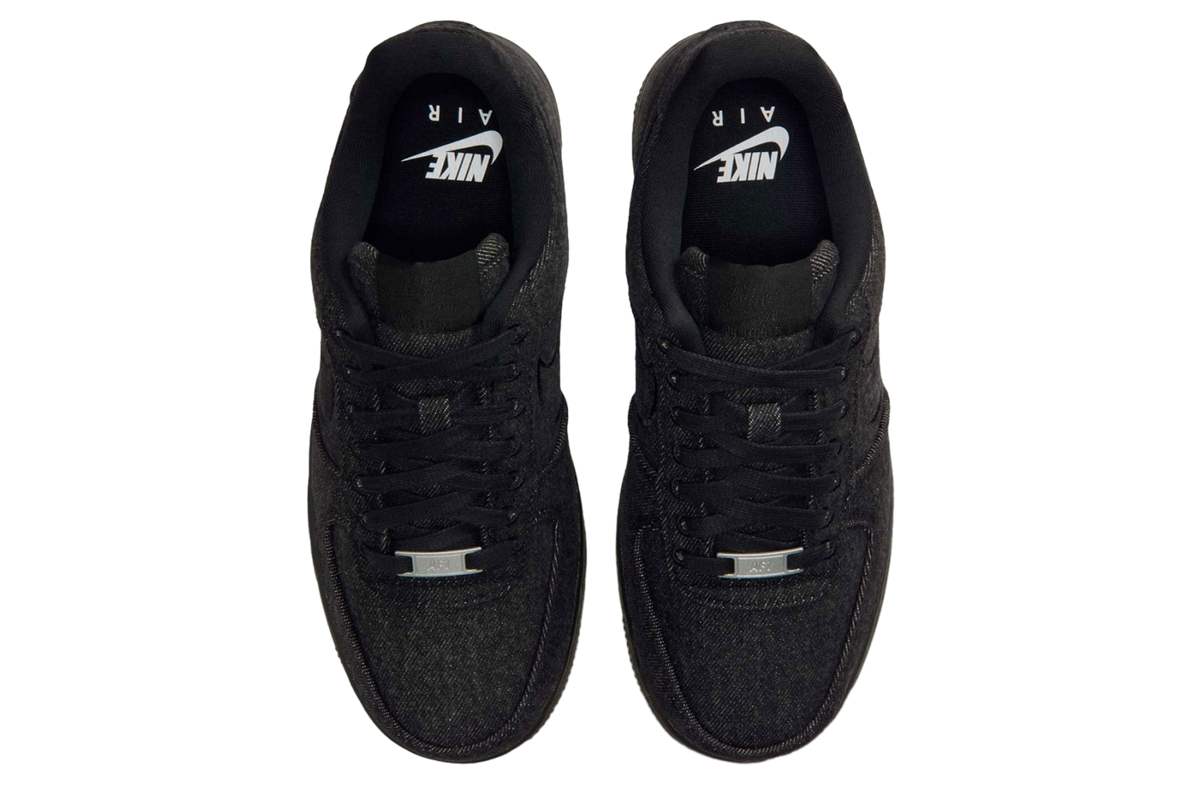 Nike Air Force 1 Low Black Denim / Black - Image 4