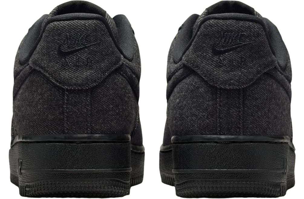 Nike Air Force 1 Low Black Denim / Black - Image 5