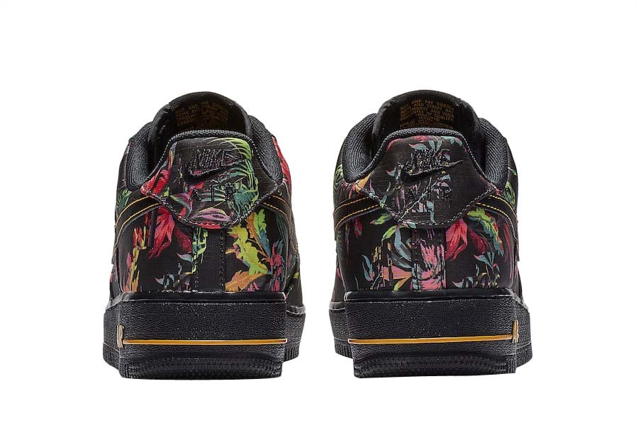 Nike Air Force 1 Low Black Floral - Image 5