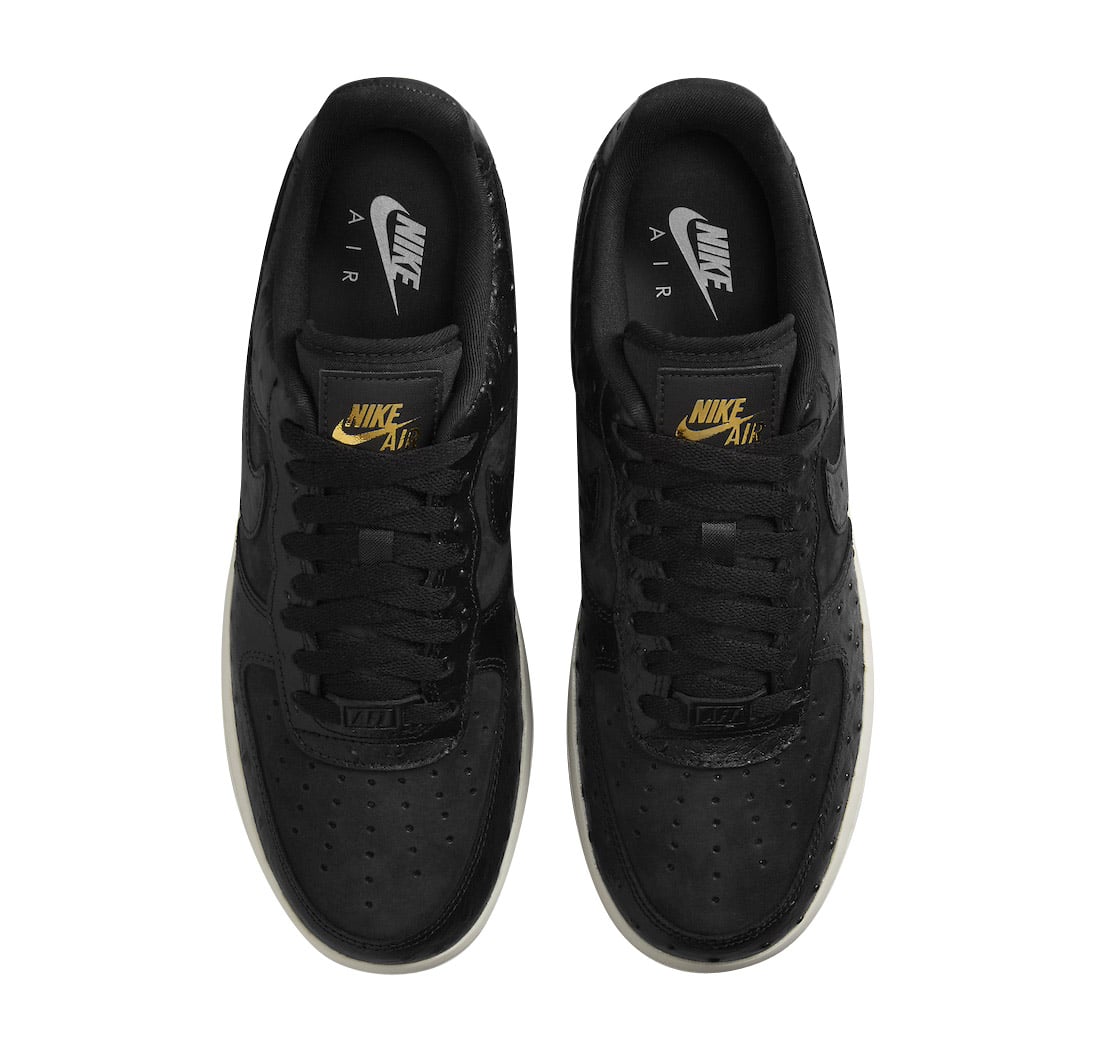 Nike Air Force 1 Low Black Ostrich - Image 4