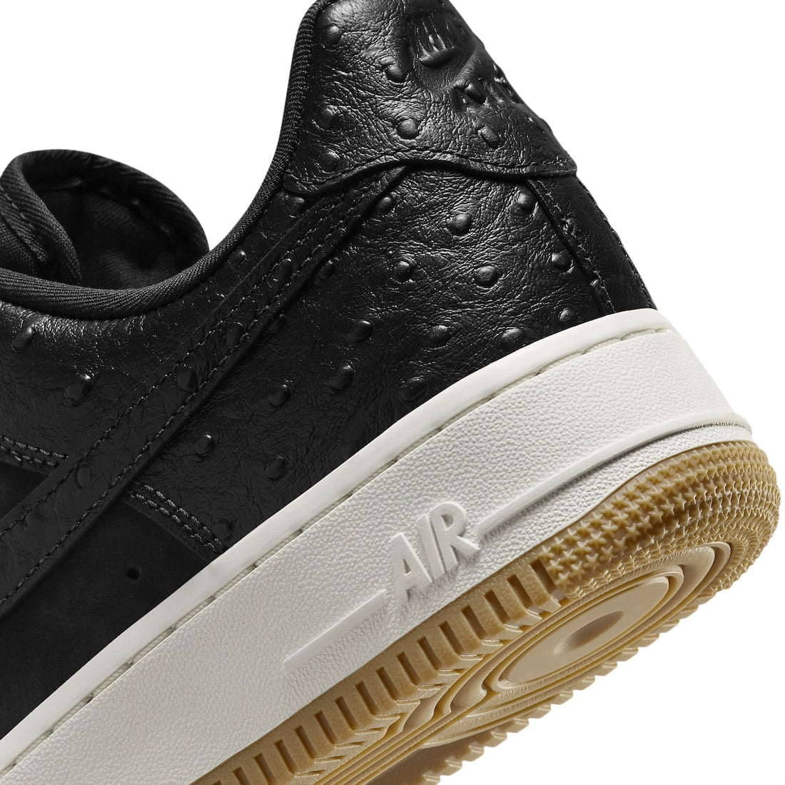Nike Air Force 1 Low Black Ostrich - Image 8
