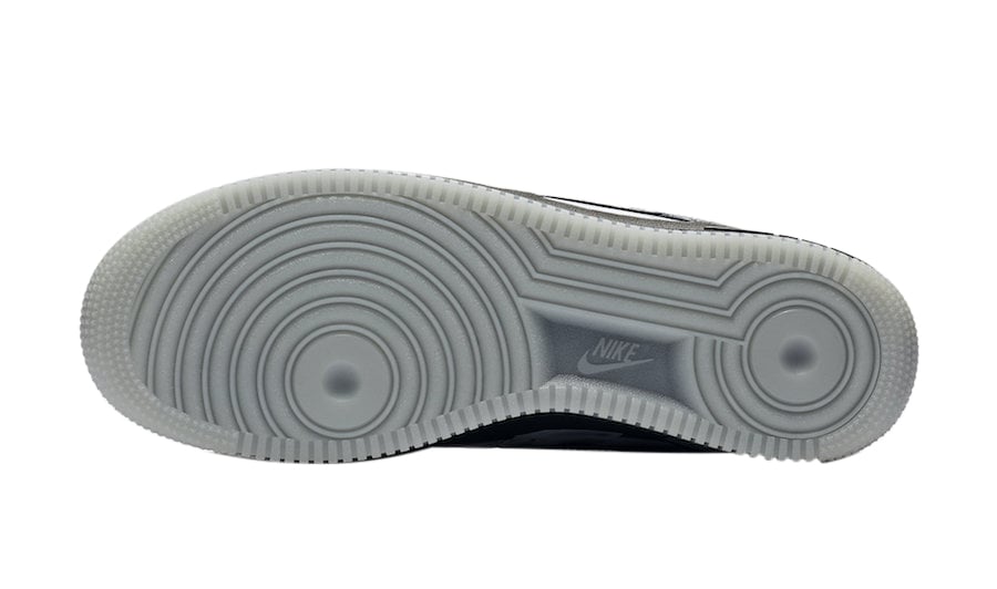 Nike Air Force 1 Low Black Skeleton - Image 6