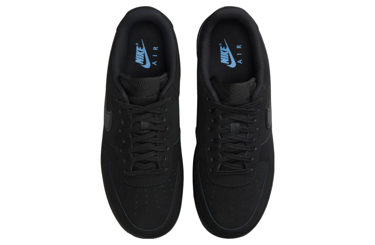 Nike Air Force 1 Low Black / University Blue - Image 4