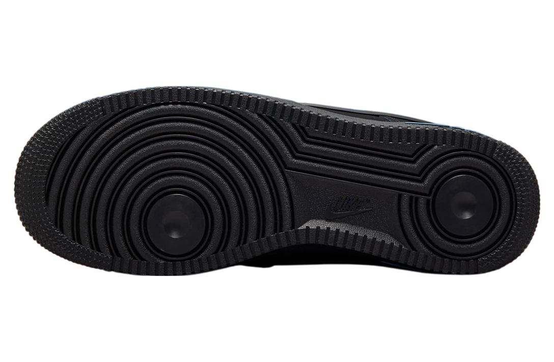Nike Air Force 1 Low Black / University Blue - Image 6