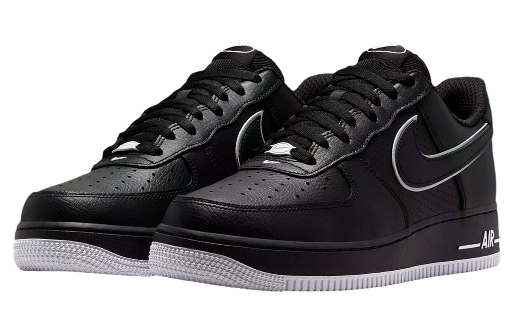 Nike Air Force 1 Low Black / White - Image 2