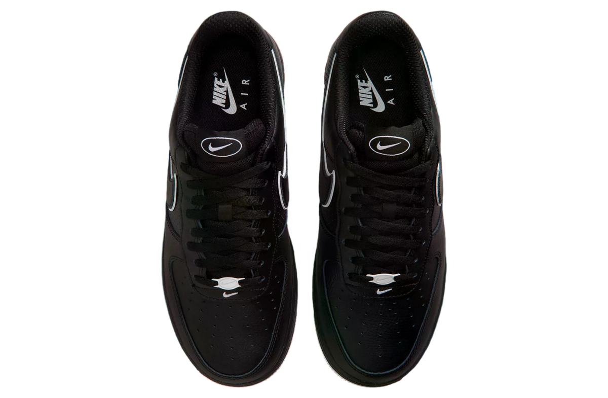 Nike Air Force 1 Low Black / White - Image 4