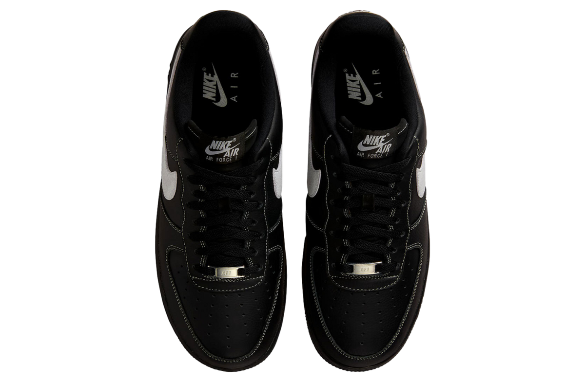 Nike Air Force 1 Low Black / Wolf Grey - Image 4