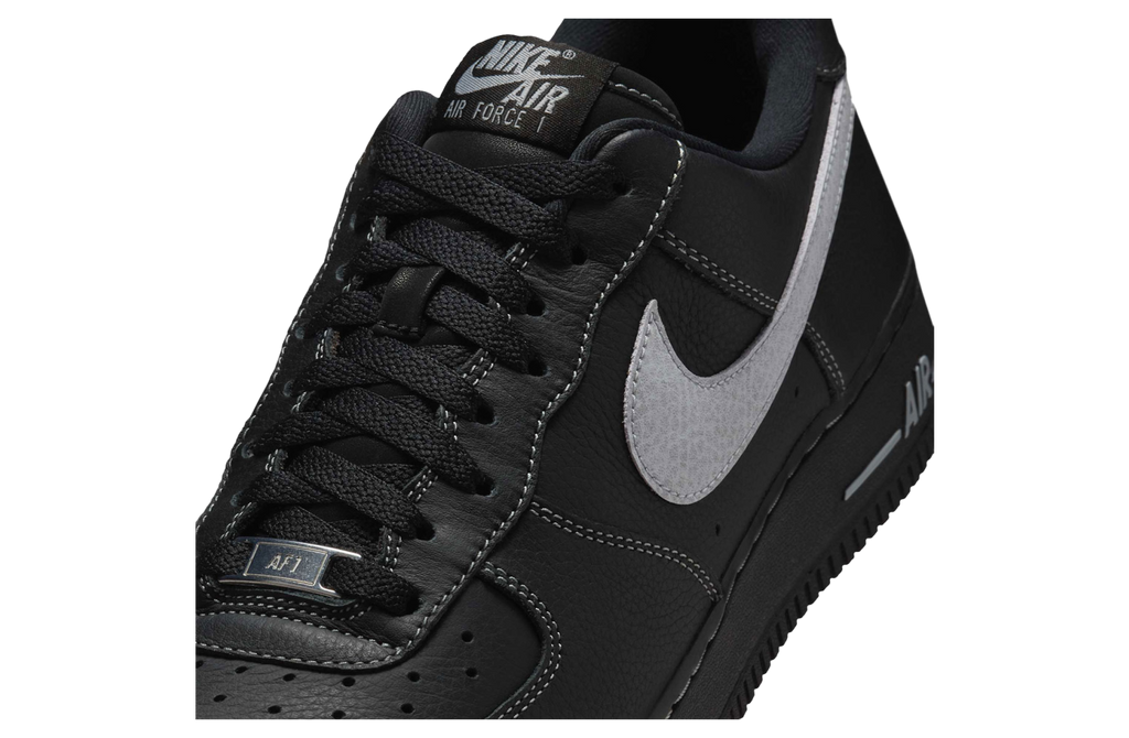 Nike Air Force 1 Low Black / Wolf Grey - Image 8
