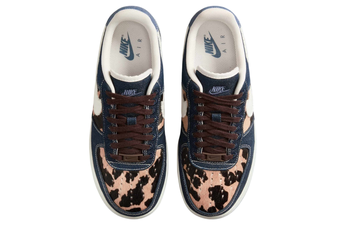 Nike Air Force 1 Low Blue Void / Sail - Image 4