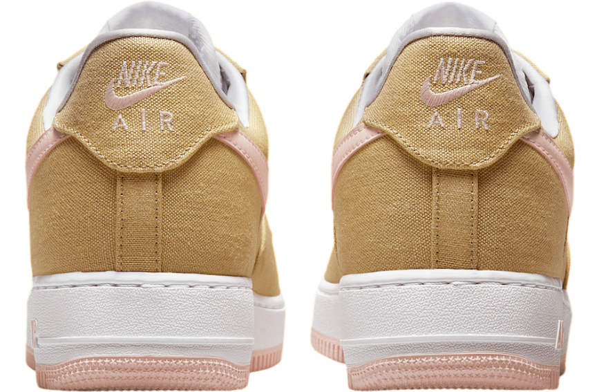 Nike Air Force 1 Low Canvas Linen / White - Image 5