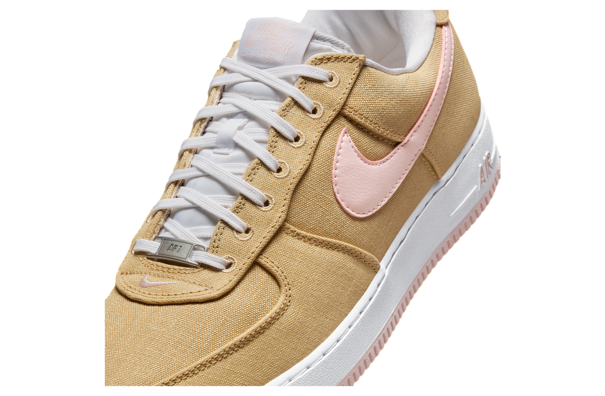 Nike Air Force 1 Low Canvas Linen / White - Image 7