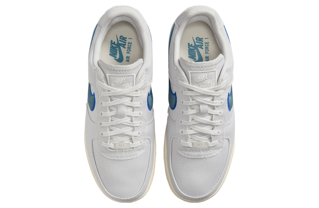 Nike Air Force 1 Low Canvas Photon Dust / Smokey Blue - Image 4