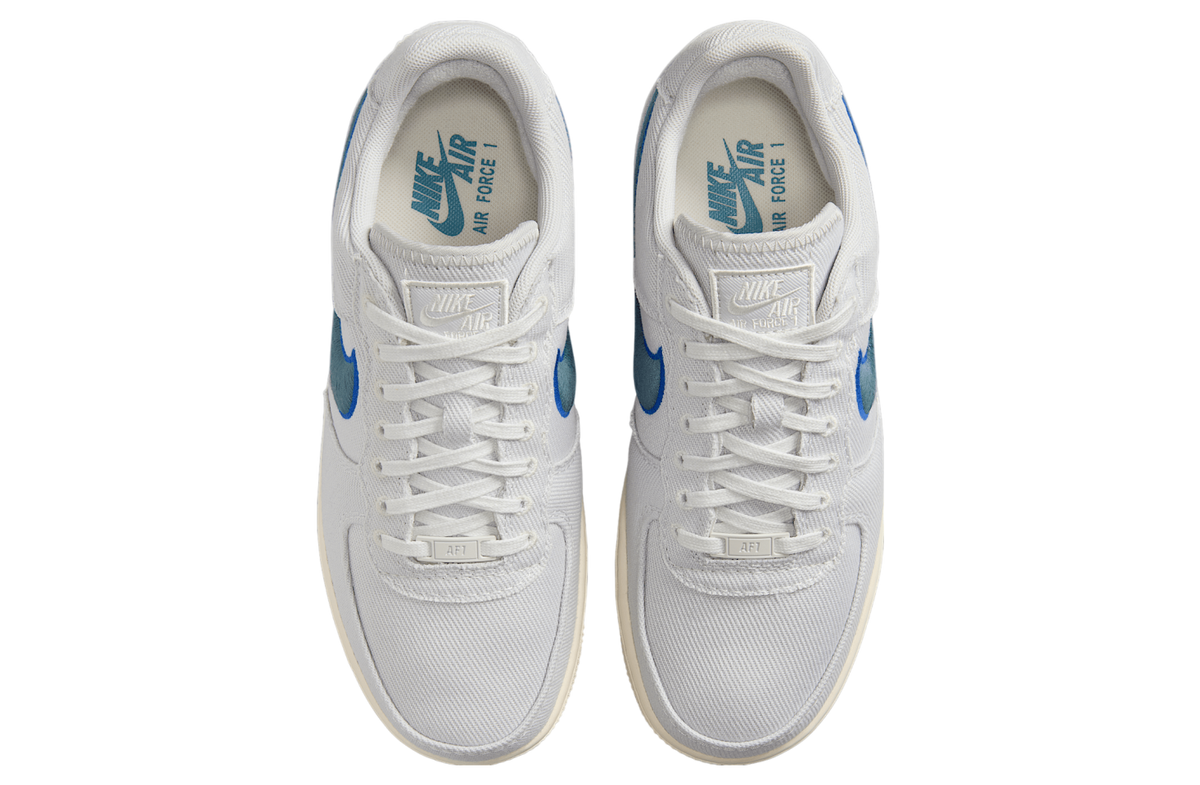 Nike Air Force 1 Low Canvas Photon Dust / Smokey Blue - Image 4