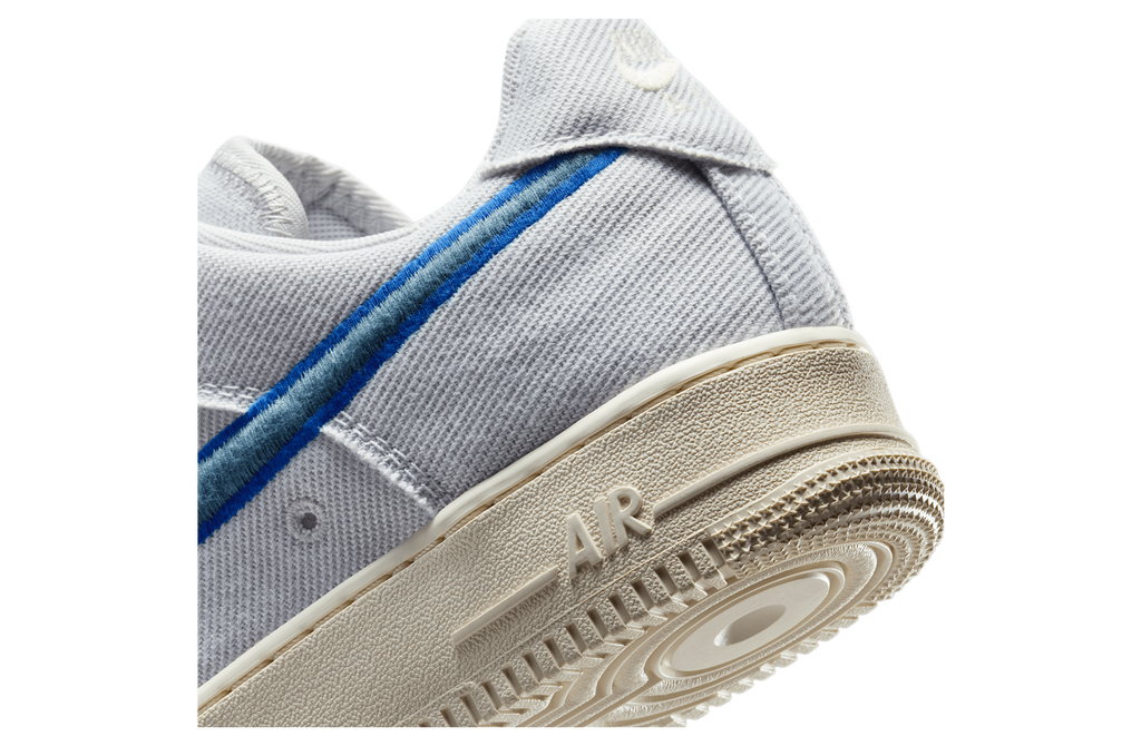 Nike Air Force 1 Low Canvas Photon Dust / Smokey Blue - Image 8