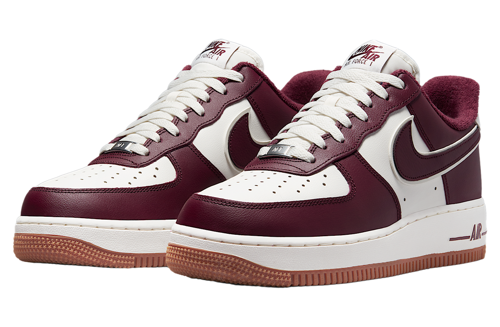 Nike Air Force 1 Low College Pack Maroon - Image 5