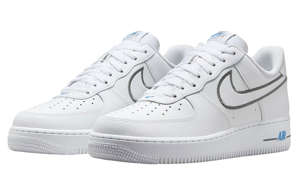 Nike Air Force 1 Low Cool Grey / Light Photo Blue - Image 2