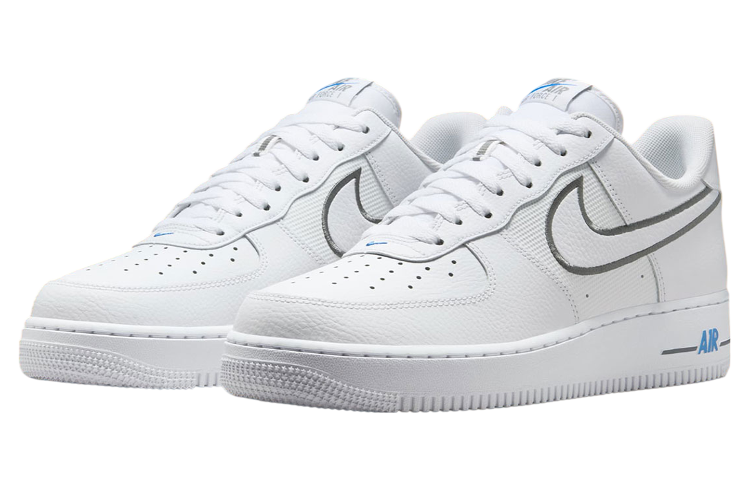 Nike Air Force 1 Low Cool Grey / Light Photo Blue - Image 2