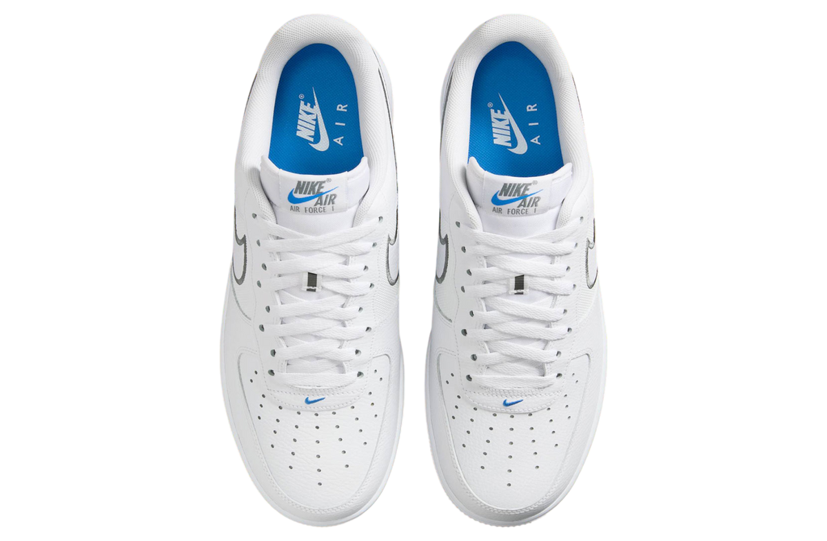Nike Air Force 1 Low Cool Grey / Light Photo Blue - Image 4