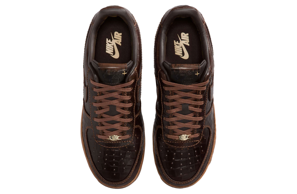 Nike Air Force 1 Low Croc Skin / Fauna Brown - Image 4