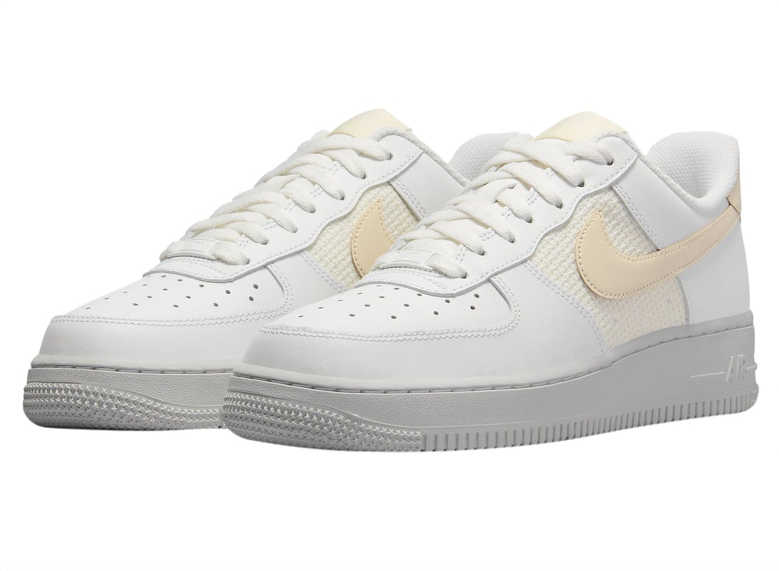 Nike Air Force 1 Low Cross Stitch White Cream - Image 2